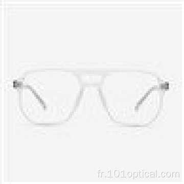 Lunettes Double Bridge Femme Et Homme Bleu Clair